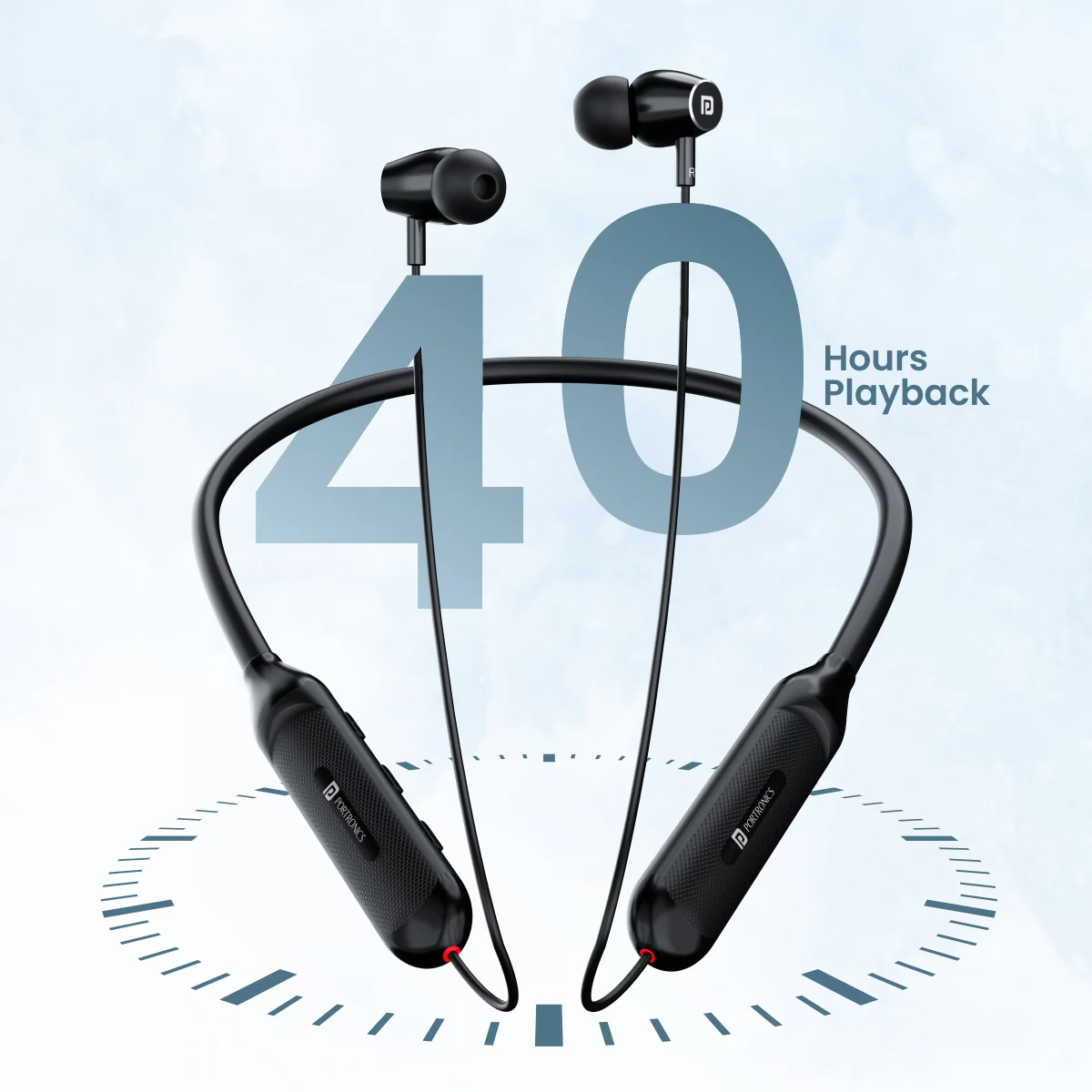 Harmonics Z 7 Neck Band | High Bass | Gaming Mode | Water Resistant | 10 mm Dynamic Driver