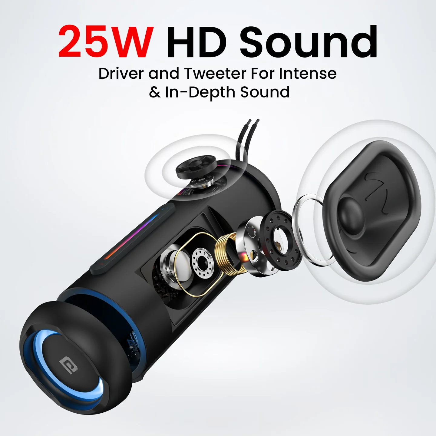 Breeze 5 In Built Mic | 6 Hour Playtime | IPX5 Water Resistant | Type C Fast Charging | Inbuilt FM