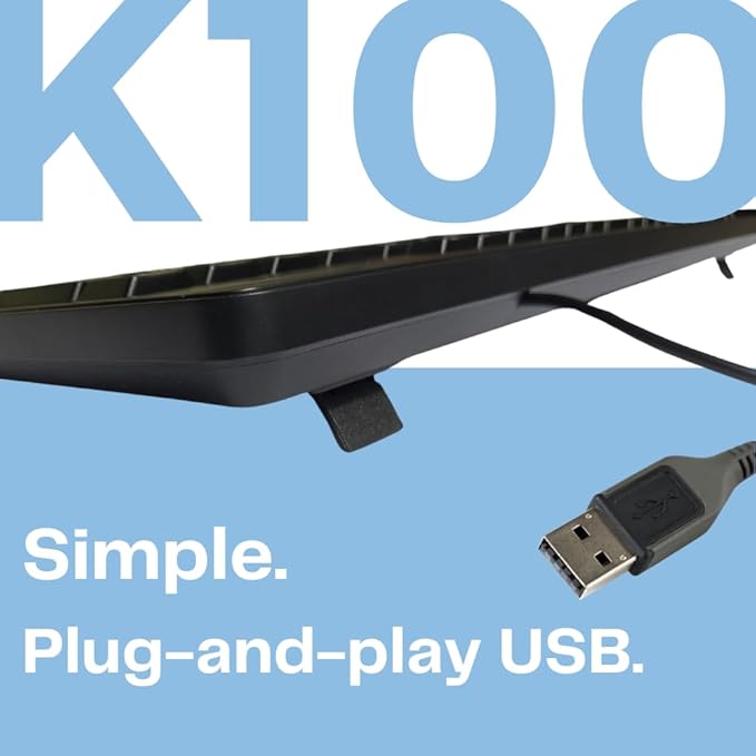 HP K100 Wired Keyboard