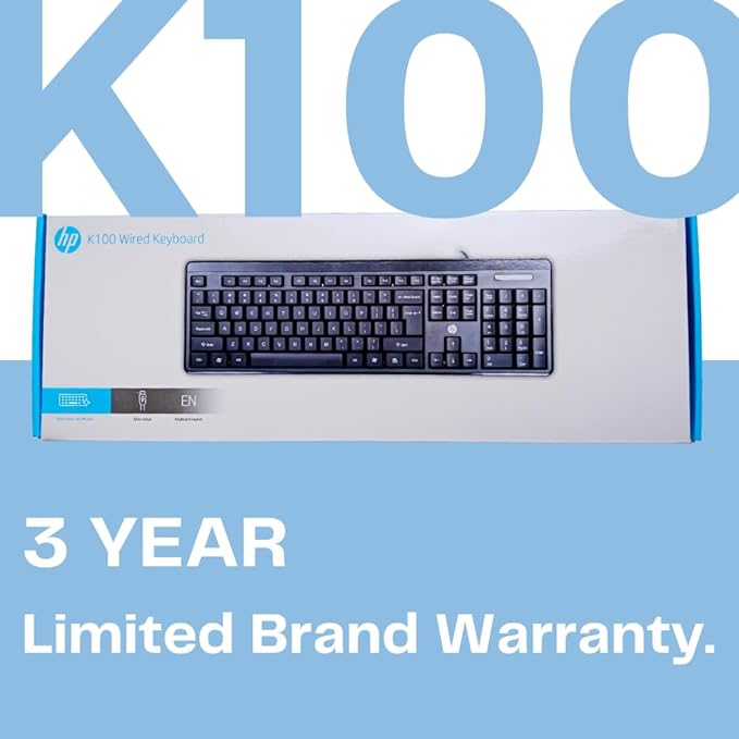 HP K100 Wired Keyboard