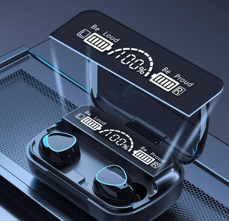 M10 Bluetooth earphones with ultra long battery life high battery capacity wireless noise reduction gaming earphones