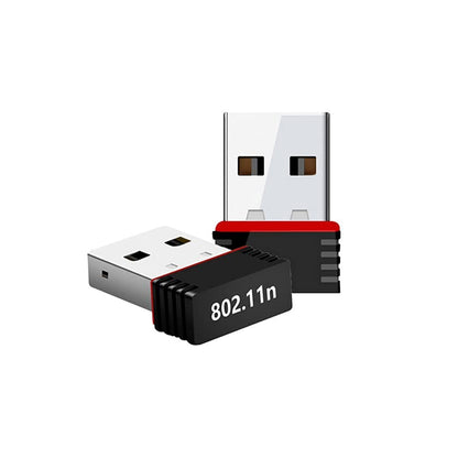 Wireless Mini Wi-Fi Network Adapter with Driver CD for Computer & Laptop